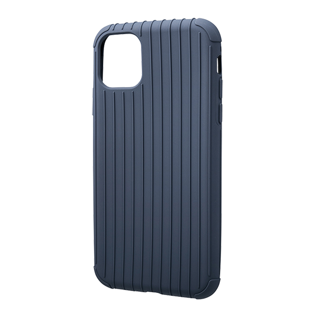 【iPhone11/XR ケース】“Rib Light” TPU Shell Case (Navy)サブ画像