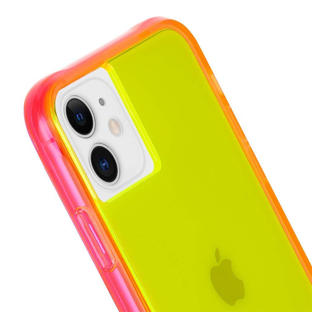 【iPhone11/XR ケース】Tough Neon (Green/Pink)サブ画像