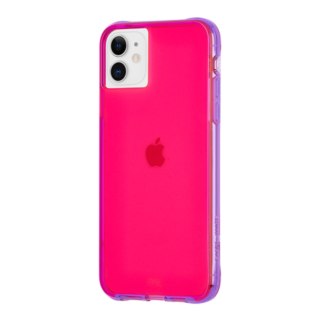 【iPhone11/XR ケース】Tough Neon (Pink/Purple)goods_nameサブ画像