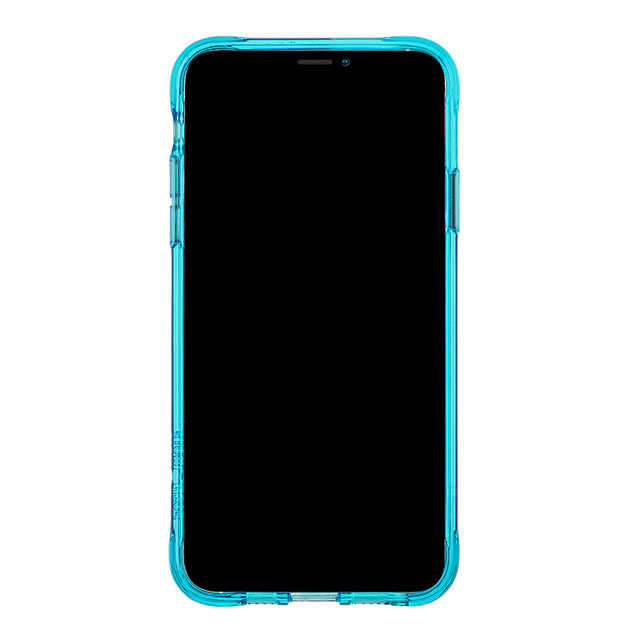 【iPhone11/XR ケース】Tough Neon (Purple/Turquoise)サブ画像