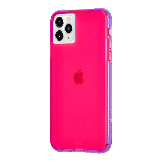 【iPhone11 Pro Max ケース】Tough Neon (Pink/Purple)サブ画像