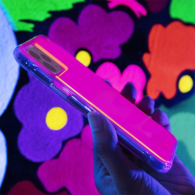 【iPhone11 Pro Max ケース】Tough Neon (Pink/Purple)サブ画像