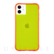 【iPhone11/XR ケース】Tough Neon (Gre...