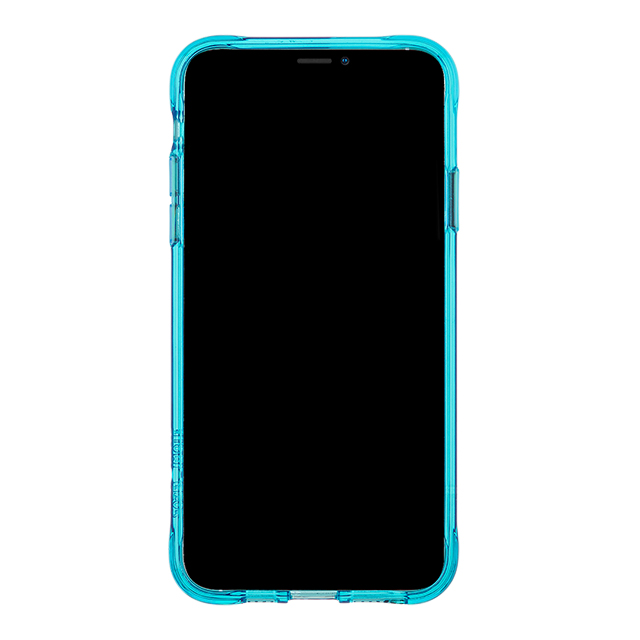 【iPhone11 Pro Max ケース】Tough Neon (Purple/Turquoise)サブ画像