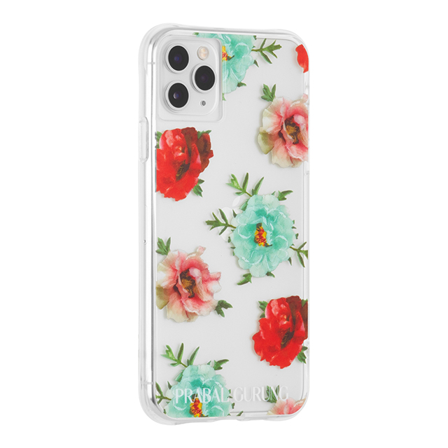 【iPhone11 Pro ケース】PRABAL GURUNG (Clear Floral)サブ画像