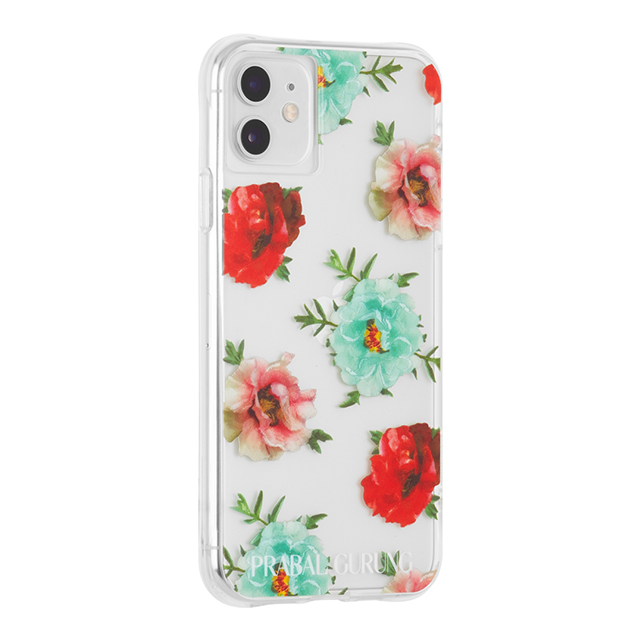 【iPhone11/XR ケース】PRABAL GURUNG (Clear Floral)goods_nameサブ画像