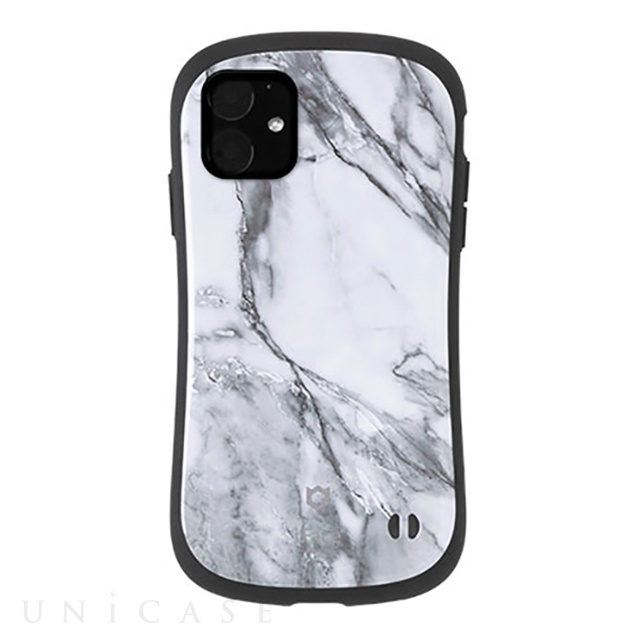 【iPhone11 ケース】iFace First Class Marbleケース (ホワイト)