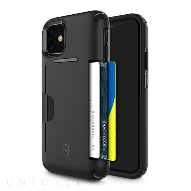 【iPhone11 ケース】LEVEL WALLET ケース (ブラック)