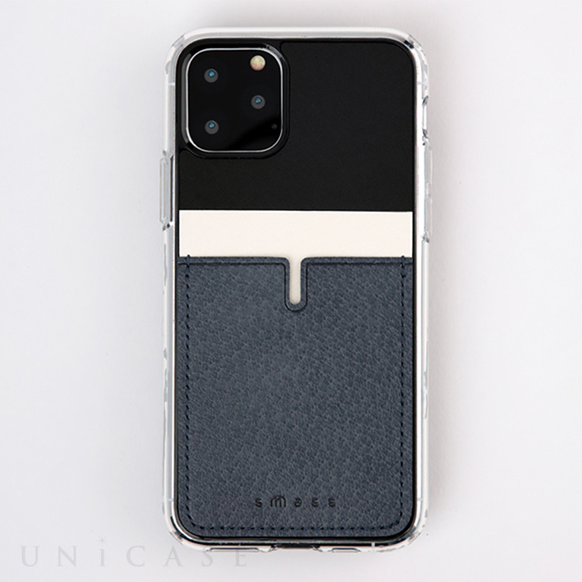 【iPhone11 Pro ケース】C1 バックポケットケース (Black)