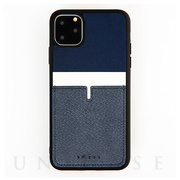 【iPhone11 Pro Max ケース】C1 バックポケットケース (Navy)