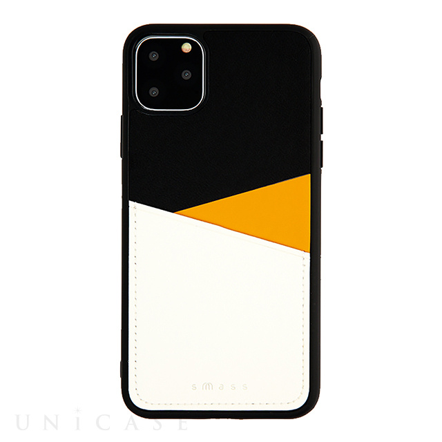 【iPhone11 Pro Max ケース】O1 バックポケットケース (Yellow)