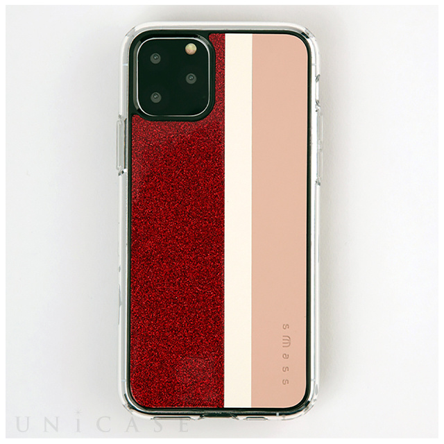 【iPhone11 Pro ケース】Stripe デザインケース (Pink)