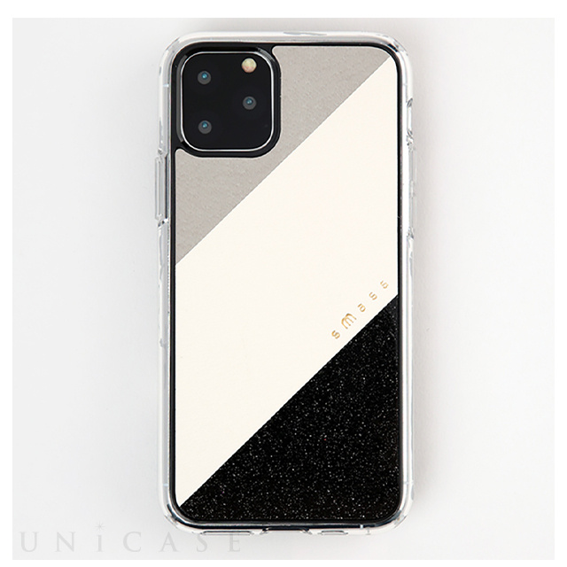 【iPhone11 Pro ケース】Frame デザインケース (Grey)