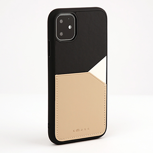 【iPhone11 ケース】ZoomZoom バックポケットケース (ベージュ)goods_nameサブ画像