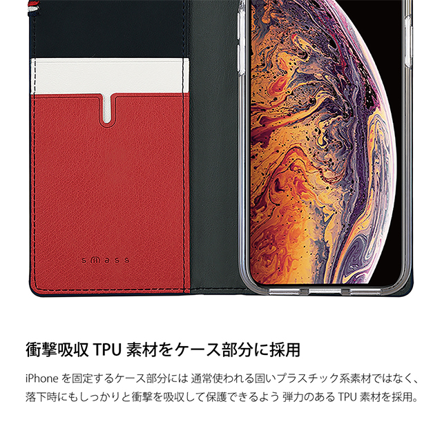 【iPhone11 Pro ケース】CAPO.F 本革手帳型ケース (Navy)goods_nameサブ画像