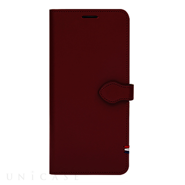 【iPhone11 Pro Max ケース】CAPO.D 本革手帳型ケース (Burgundy)