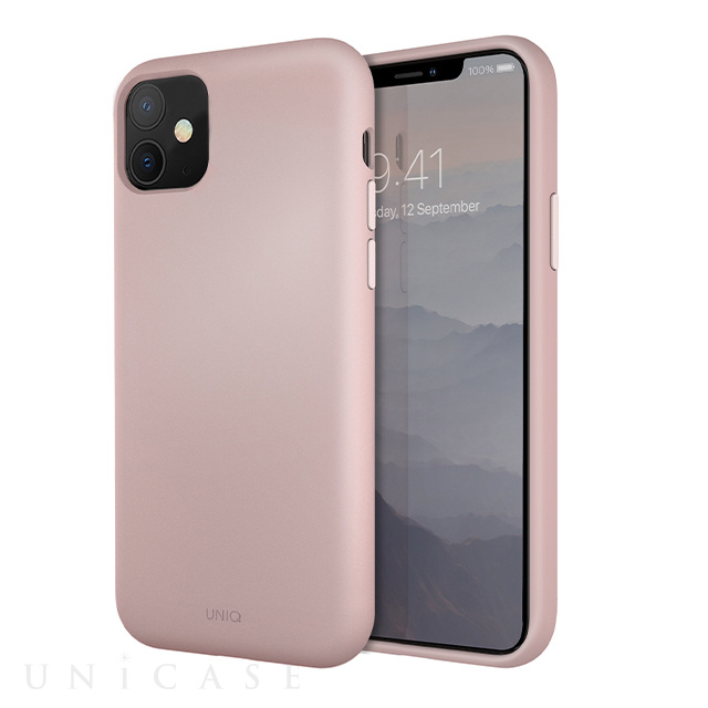 【iPhone11 ケース】Lino プレミアム リキッド シリコン ケース (ピンク)