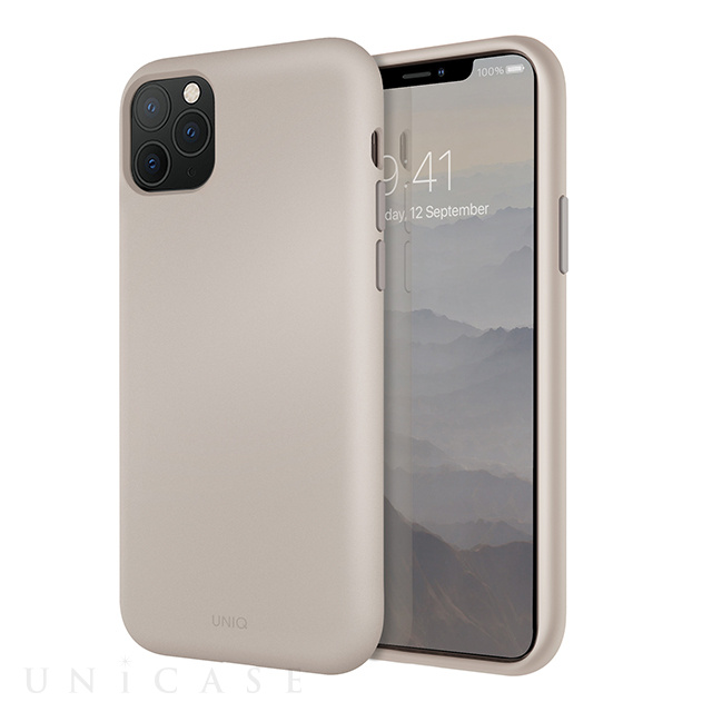 【iPhone11 Pro Max ケース】Lino プレミアム リキッド シリコン ケース (ベージュ)