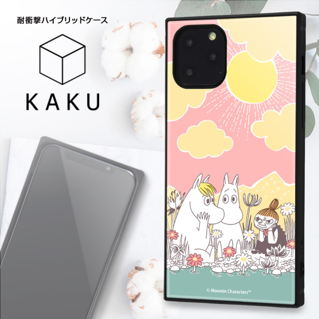 【iPhone11 Pro ケース】ムーミン/耐衝撃ハイブリッドケース KAKU (コミック_1)サブ画像