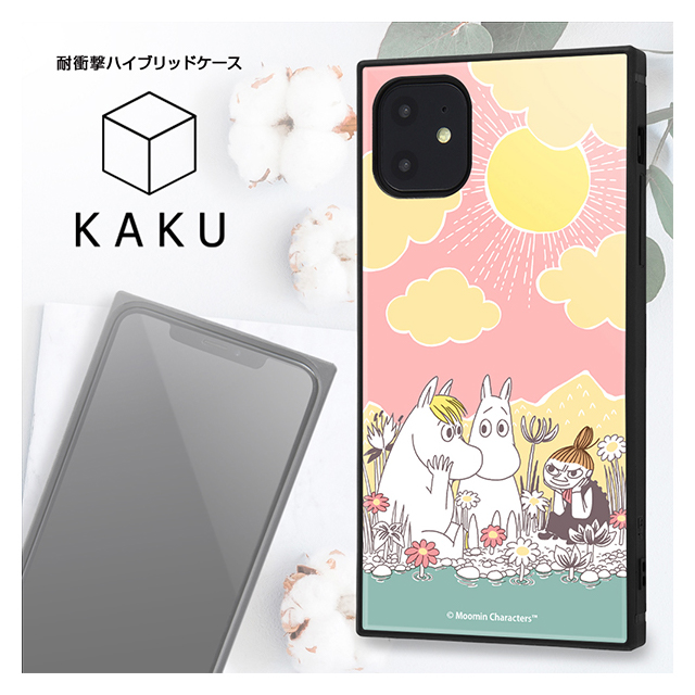 【iPhone11 ケース】ムーミン/耐衝撃ハイブリッドケース KAKU (コミック_1)goods_nameサブ画像