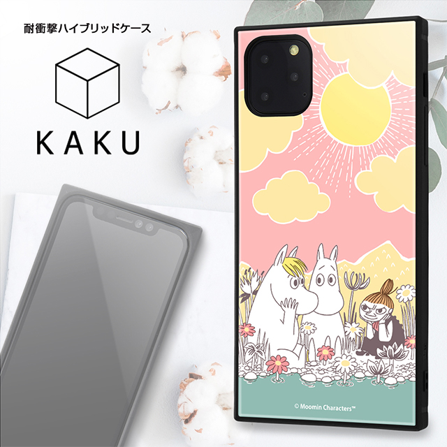 【iPhone11 Pro Max ケース】ムーミン/耐衝撃ハイブリッドケース KAKU (コミック_1)サブ画像