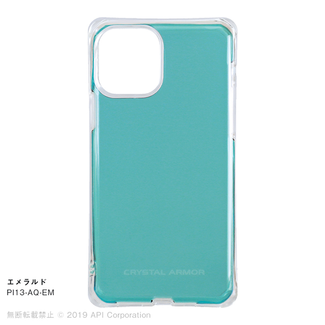 【iPhone11 Pro ケース】CRYSTAL AQUA (エメラルド)サブ画像