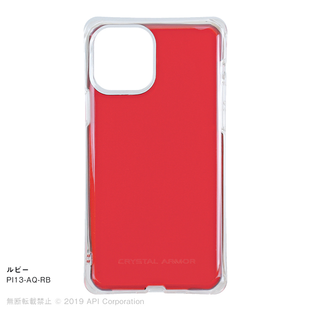 【iPhone11 Pro ケース】CRYSTAL AQUA (ルビー)goods_nameサブ画像