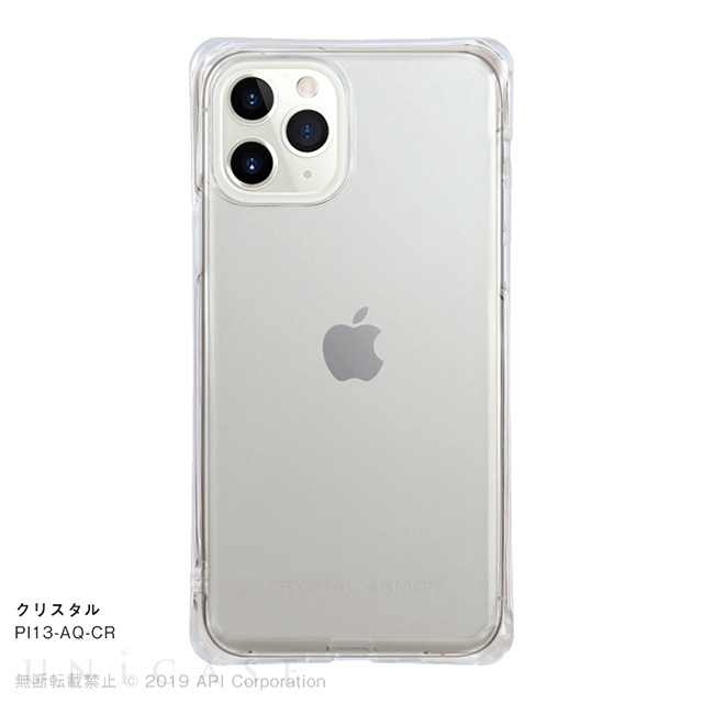 【iPhone11 Pro ケース】CRYSTAL AQUA (クリスタル)