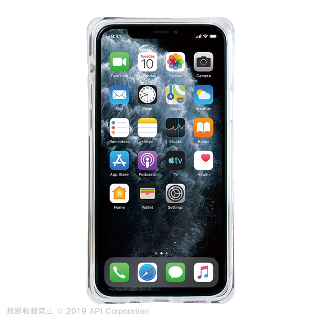 【iPhone11 Pro ケース】CRYSTAL AQUA (グラファイト)サブ画像