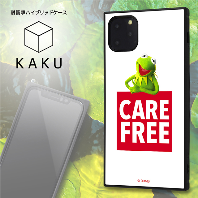 【iPhone11 Pro Max ケース】マペッツ/Care free_1/耐衝撃ハイブリッドケース KAKU (カーミット/Care free_1)goods_nameサブ画像