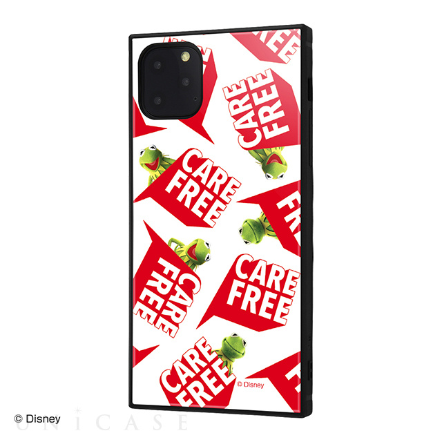 【iPhone11 Pro Max ケース】マペッツ/Care free_1/耐衝撃ハイブリッドケース KAKU (カーミット/Care free_3)