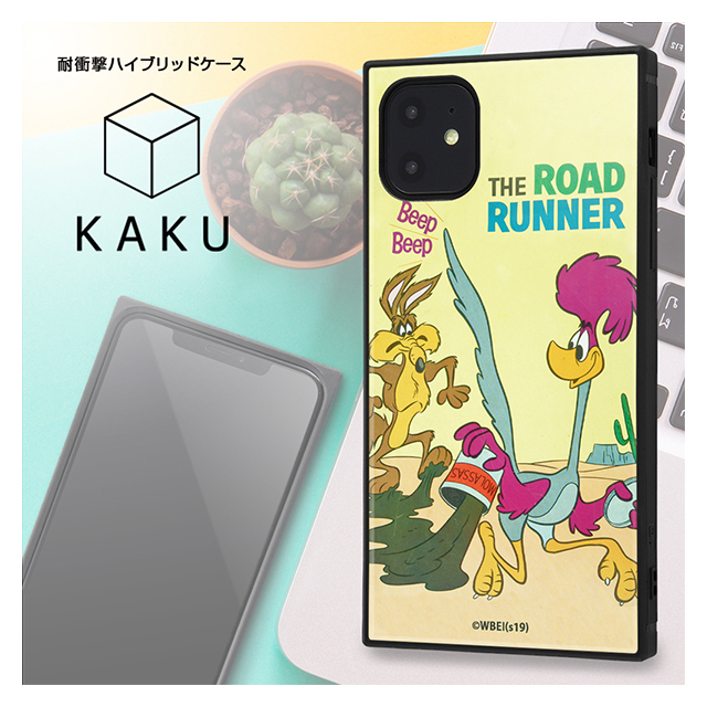 【iPhone11 ケース】ルーニー・テューンズ/耐衝撃ハイブリッドケース KAKU (クラシックD)サブ画像