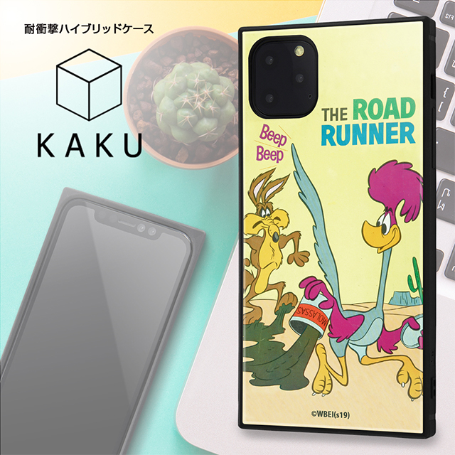 【iPhone11 Pro Max ケース】ルーニー・テューンズ/耐衝撃ハイブリッドケース KAKU (ロードランナー)サブ画像