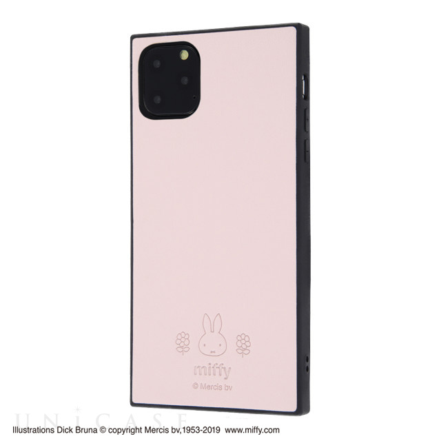 【iPhone11 Pro Max ケース】ミッフィー/耐衝撃オープンレザーケース KAKU (ピンク)