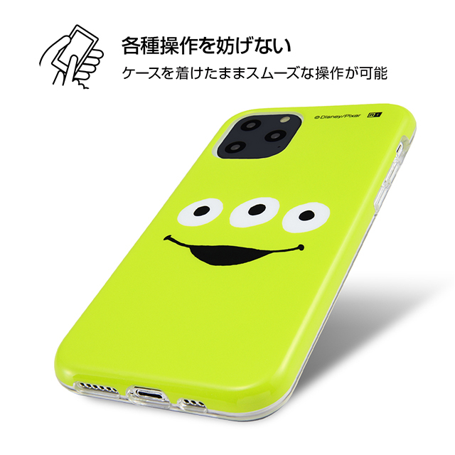 【iPhone11 Pro ケース】ディズニー・ピクサーキャラクター/TPUソフトケース クローズアップ (マイク)goods_nameサブ画像