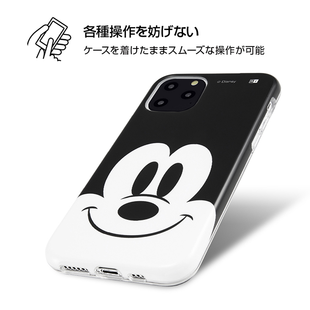 【iPhone11 Pro ケース】ディズニーキャラクター/TPUソフトケース クローズアップ (ドナルド)サブ画像