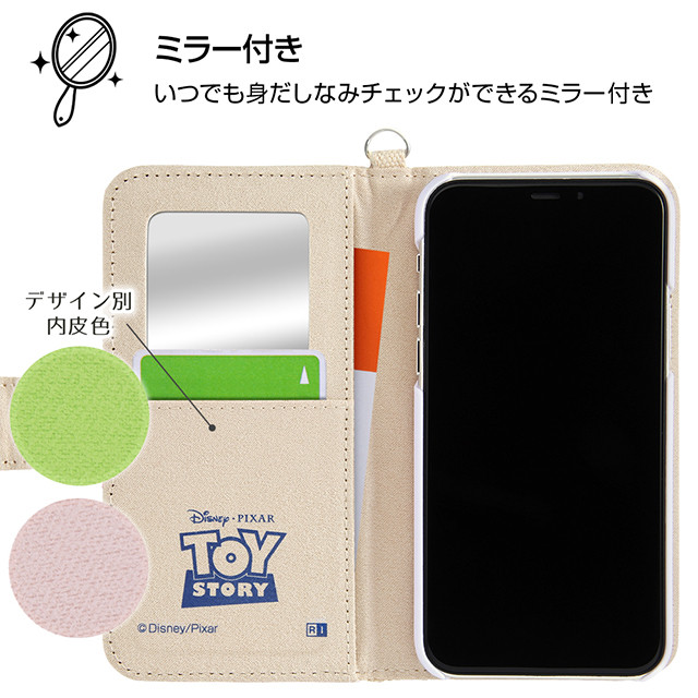 【iPhone11 Pro ケース】ディズニー・ピクサーキャラクター/サガラ刺繍 手帳型ケース 帆布 (トイ・ストーリー/ロゴ)goods_nameサブ画像