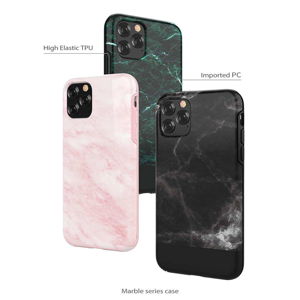 【iPhone11 Pro ケース】Marble series case (green)サブ画像