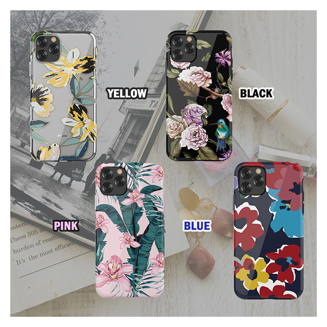 【iPhone11 Pro ケース】Perfume lily series case (blue)goods_nameサブ画像