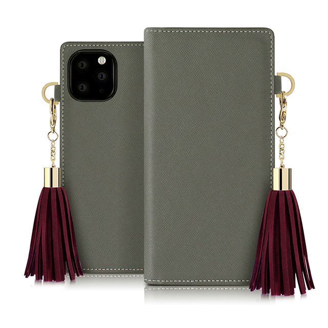 【iPhone11 Pro ケース】Tassel Jacket (グレー)goods_nameサブ画像