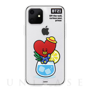 【iPhone11 ケース】CLEAR SOFT SUMMER DOLCE (TATA BT21)