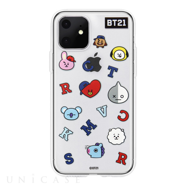 【iPhone11 ケース】CLEAR SOFT Universtar School (G1 BT21)