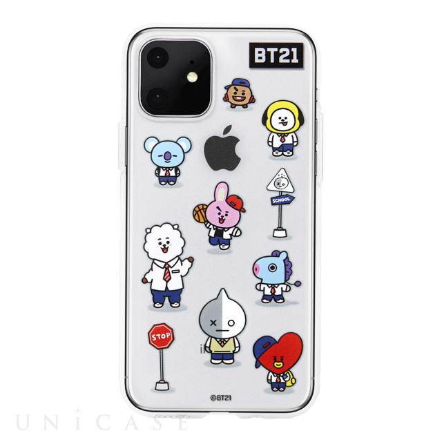 【iPhone11 ケース】CLEAR SOFT Universtar School (G2 BT21)