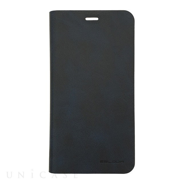 【iPhone11 ケース】Plain Folio  (Black)