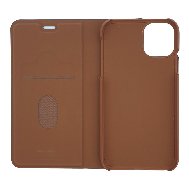 【iPhone11 Pro Max ケース】Plain Folio  (Brown)サブ画像