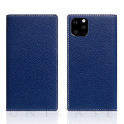 【iPhone11 Pro ケース】Full Grain Leather Case (Navy Blue)