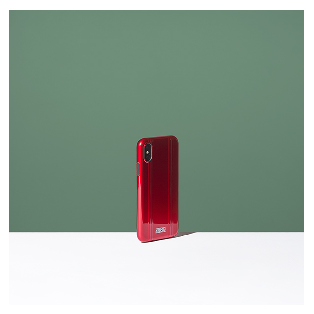 【アウトレット】【iPhoneXS ケース】ZERO HALLIBURTON Hybrid Shockproof case for iPhoneXS (Red)goods_nameサブ画像