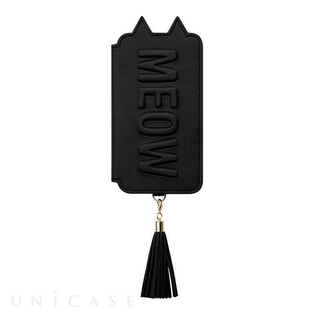 【アウトレット】【iPhoneXR ケース】Tassel Tail Cat for iPhoneXR (Black)