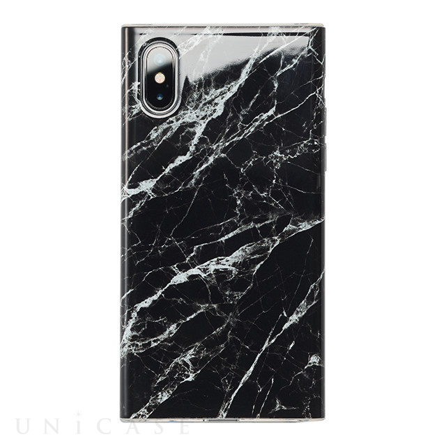 【アウトレット】【iPhoneXS/X ケース】Maelys Collections Marble for iPhoneXS/X (Black)