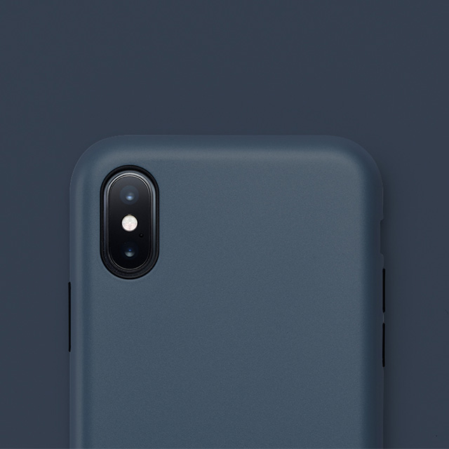 【アウトレット】【iPhoneXS/X ケース】Smooth Touch Hybrid Case for iPhoneXS/X (Stone Blue)サブ画像